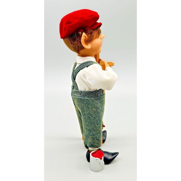 Karen Didion Originals Christmas Elf Painter Ladder 9 inch Figure - Picture 4 of 8